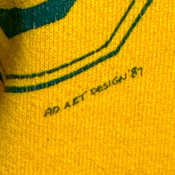 Oregon Ducks Vintage Sweatshirt Men M  1987 Daffy Duck, Disney/Oregon - Picture 3 of 4